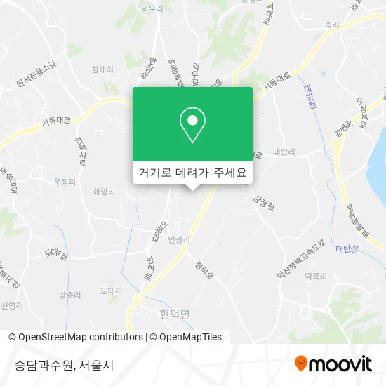 송담과수원 지도