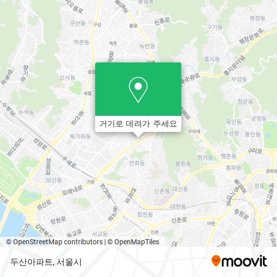 두산아파트 지도