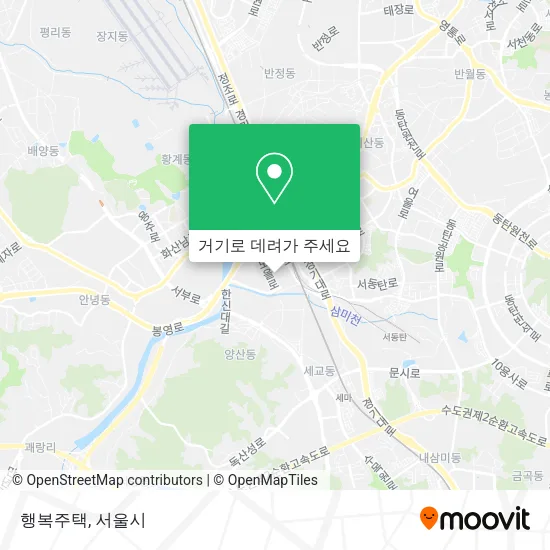 행복주택 지도