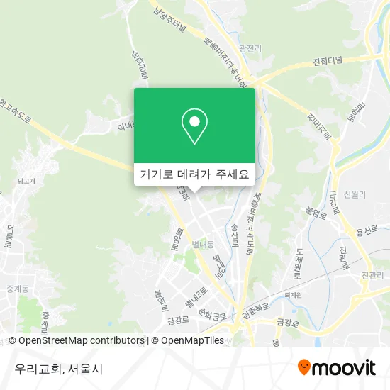 우리교회 지도