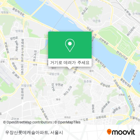 우장산롯데캐슬아파트 지도