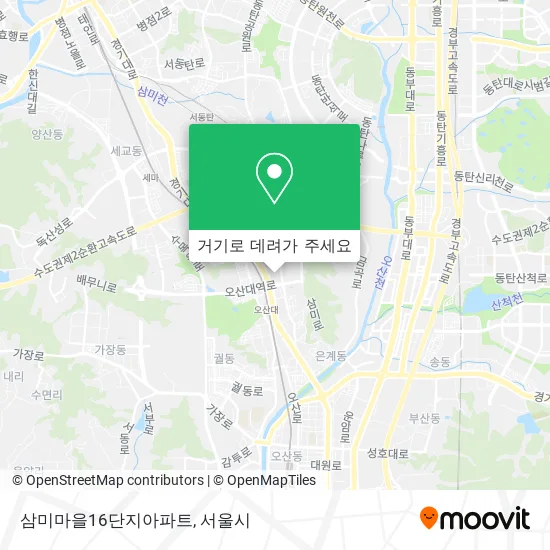 삼미마을16단지아파트 지도