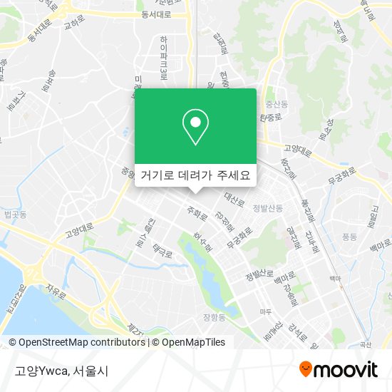 고양Ywca 지도