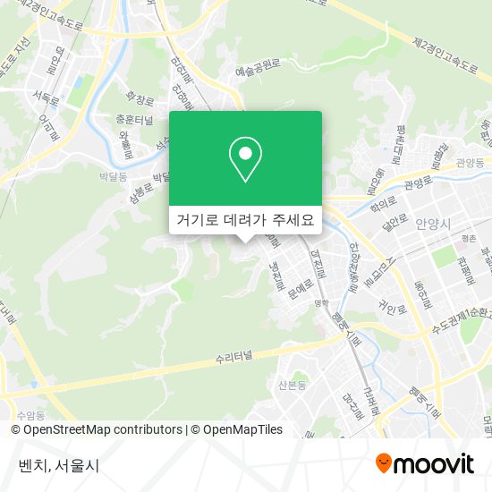 벤치 지도