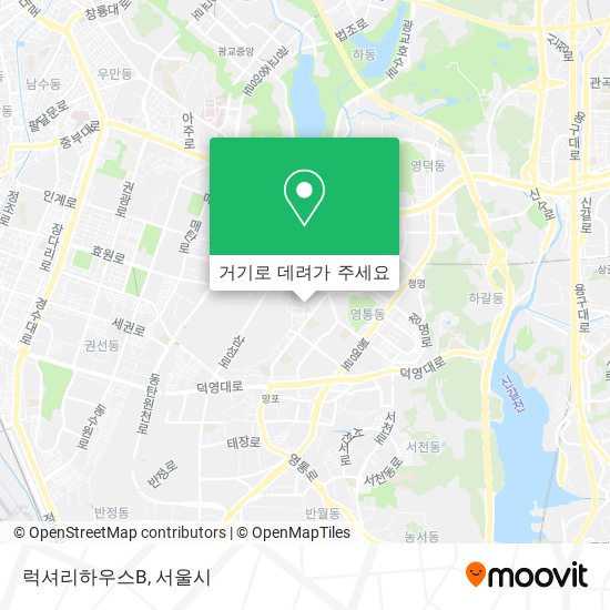 럭셔리하우스B 지도