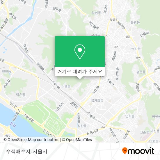 수색배수지 지도