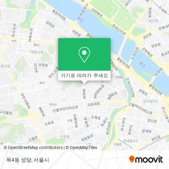 목4동 성당 지도