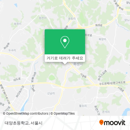 대양초등학교 지도