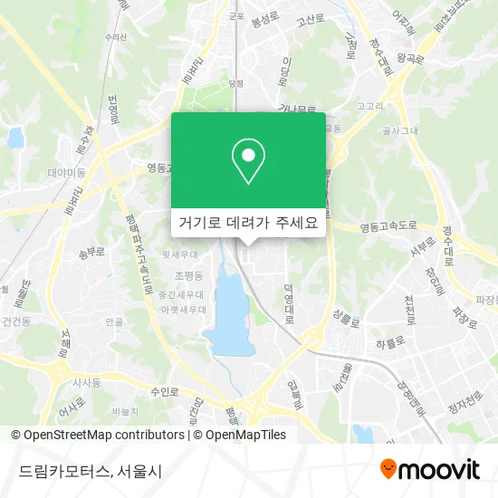 드림카모터스 지도