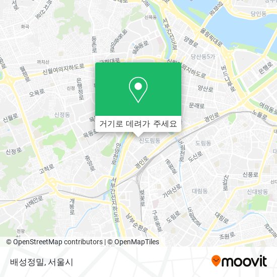 배성정밀 지도