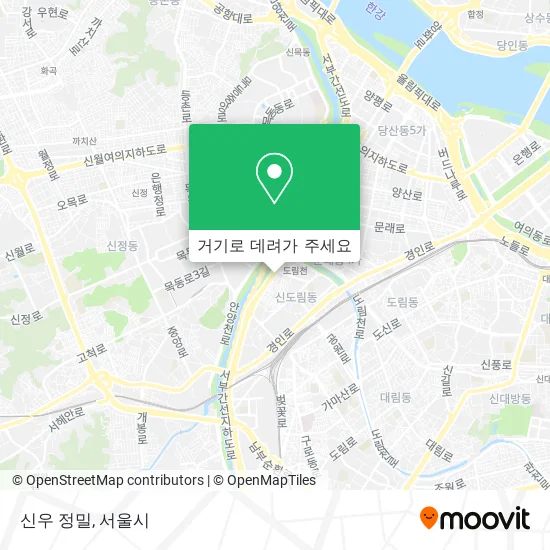 신우 정밀 지도