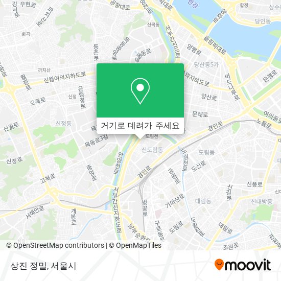 상진 정밀 지도