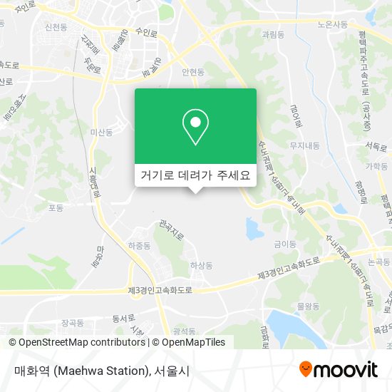 매화역 (Maehwa Station) 지도
