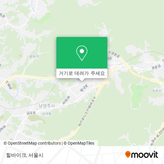 힐바이크 지도