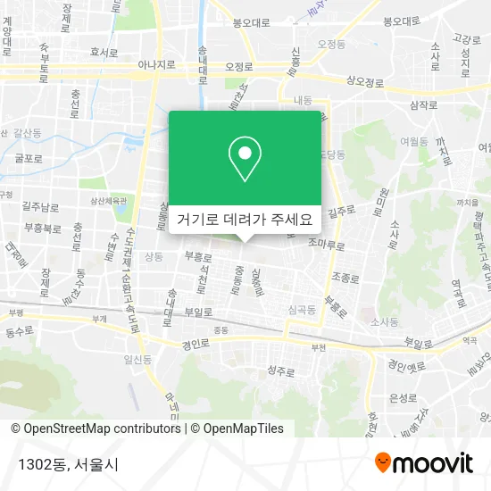 1302동 지도