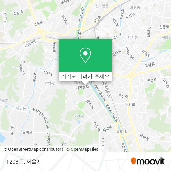 1208동 지도