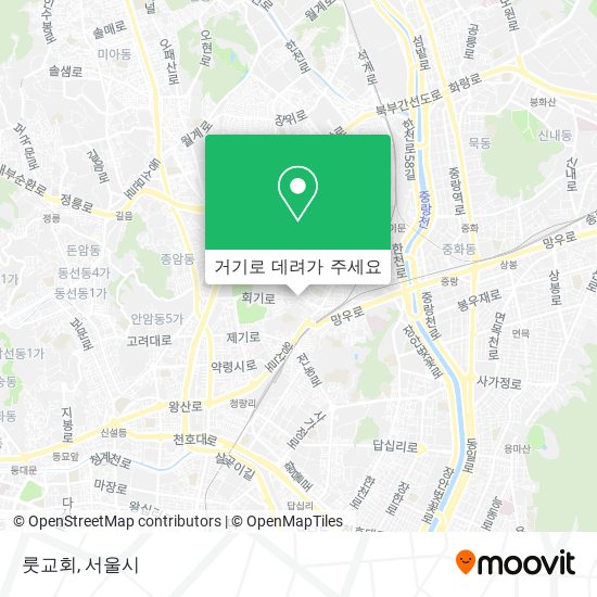 룻교회 지도