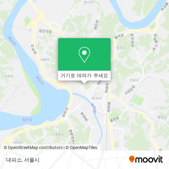대피소 지도