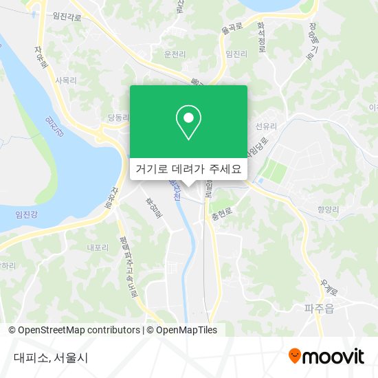 대피소 지도