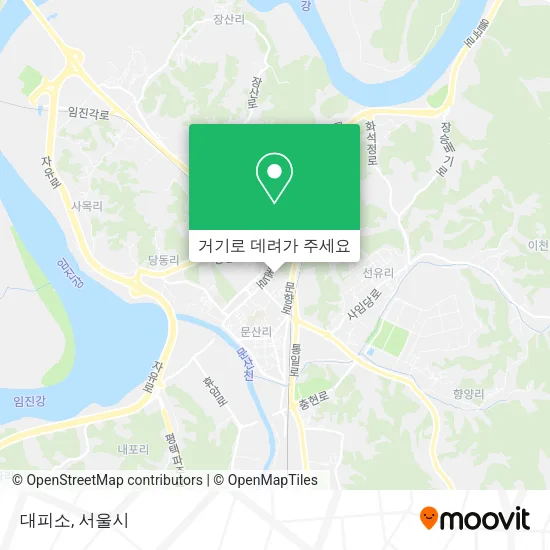 대피소 지도