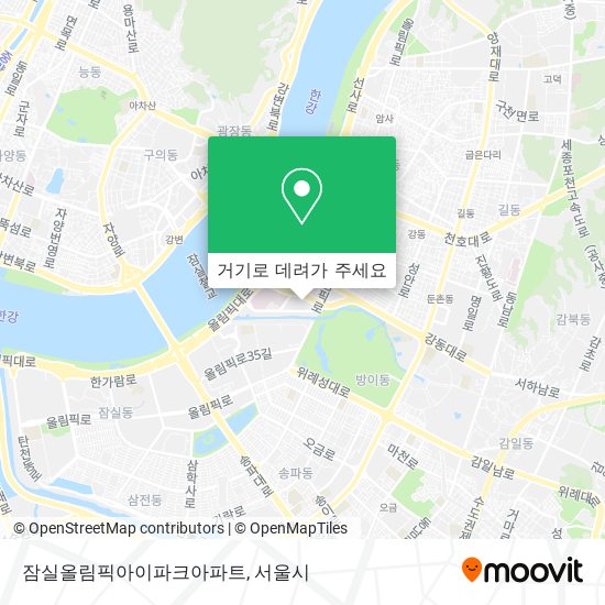 잠실올림픽아이파크아파트 지도