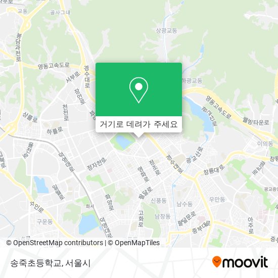 송죽초등학교 지도