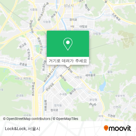 Lock&Lock 지도