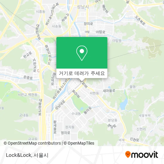 Lock&Lock 지도