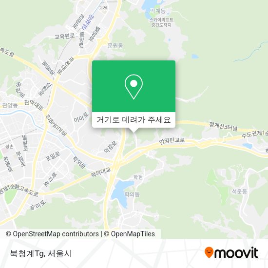 북청계Tg 지도