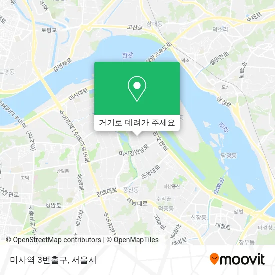 미사역 3번출구 지도