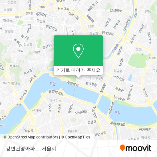 강변건영아파트 지도