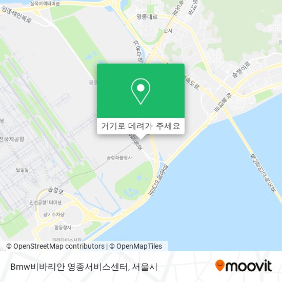 Bmw비바리안 영종서비스센터 지도