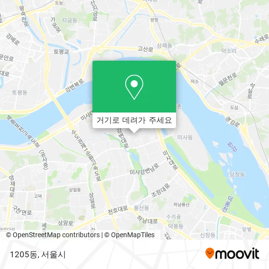 1205동 지도