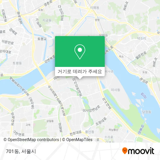 701동 지도