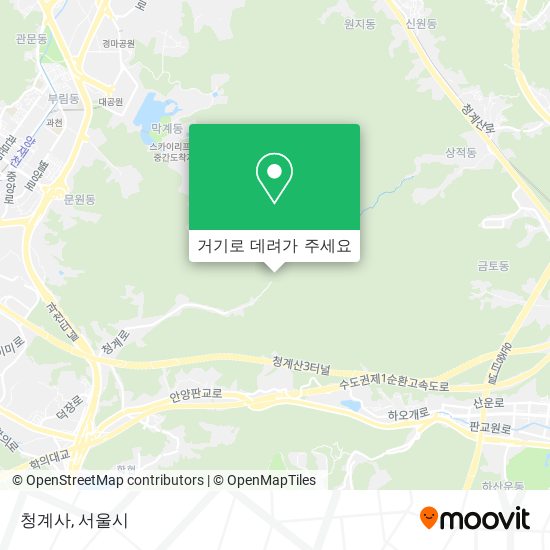 청계사 지도