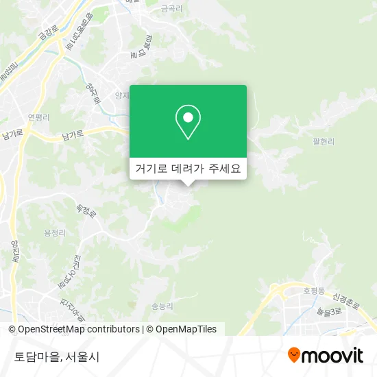 토담마을 지도