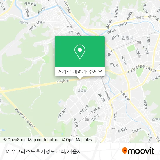 예수그리스도후기성도교회 지도