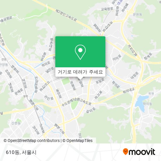 610동 지도
