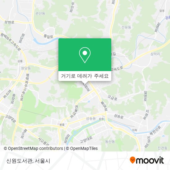 신원도서관 지도