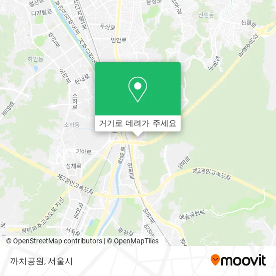 까치공원 지도