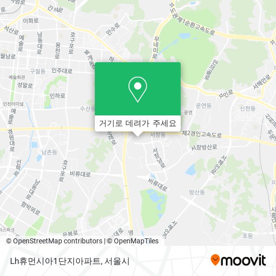 Lh휴먼시아1단지아파트 지도
