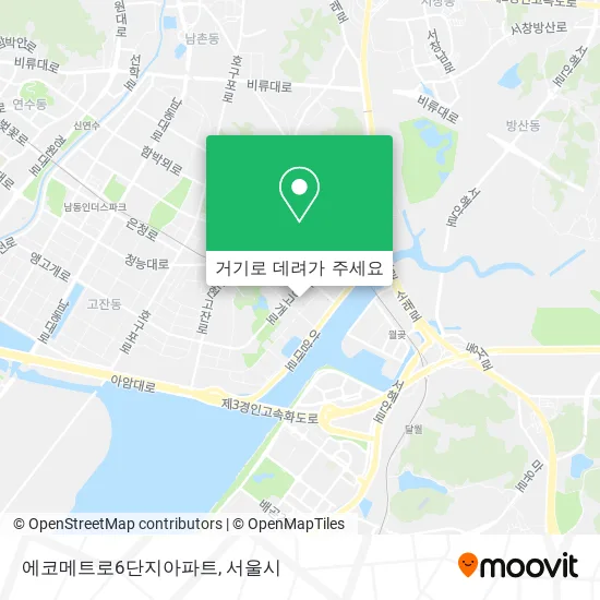 에코메트로6단지아파트 지도