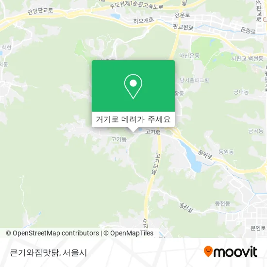 큰기와집맛닭 지도