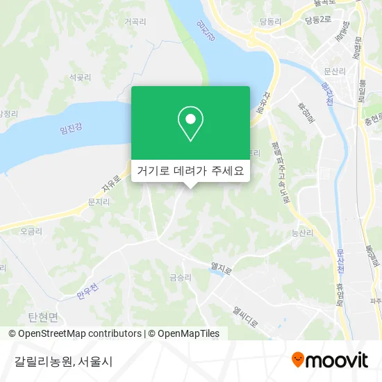갈릴리농원 지도