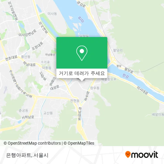 은행아파트 지도