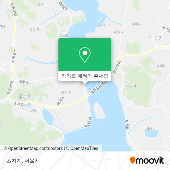 초지진 지도