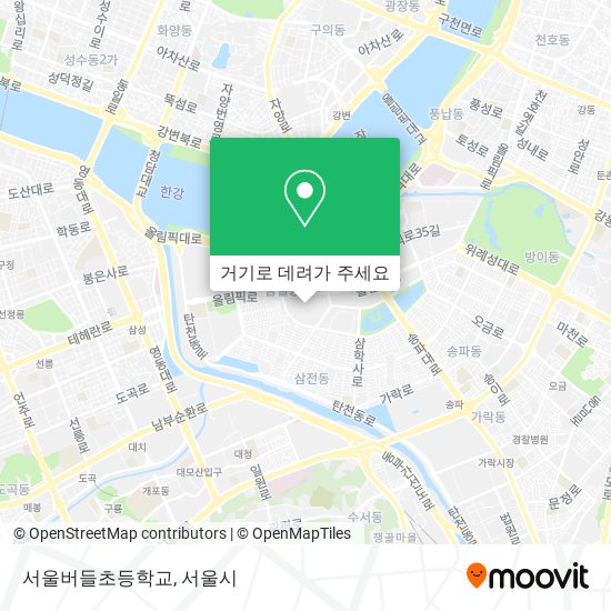 서울버들초등학교 지도