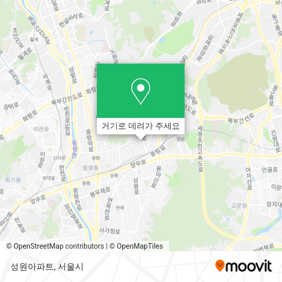 성원아파트 지도