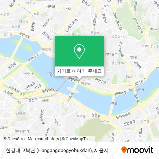한강대교북단 (Hangangdaegyobukdan) 지도