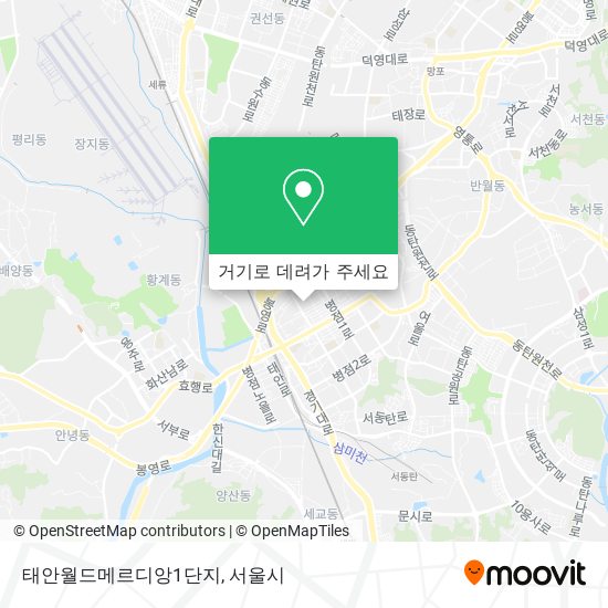 태안월드메르디앙1단지 지도